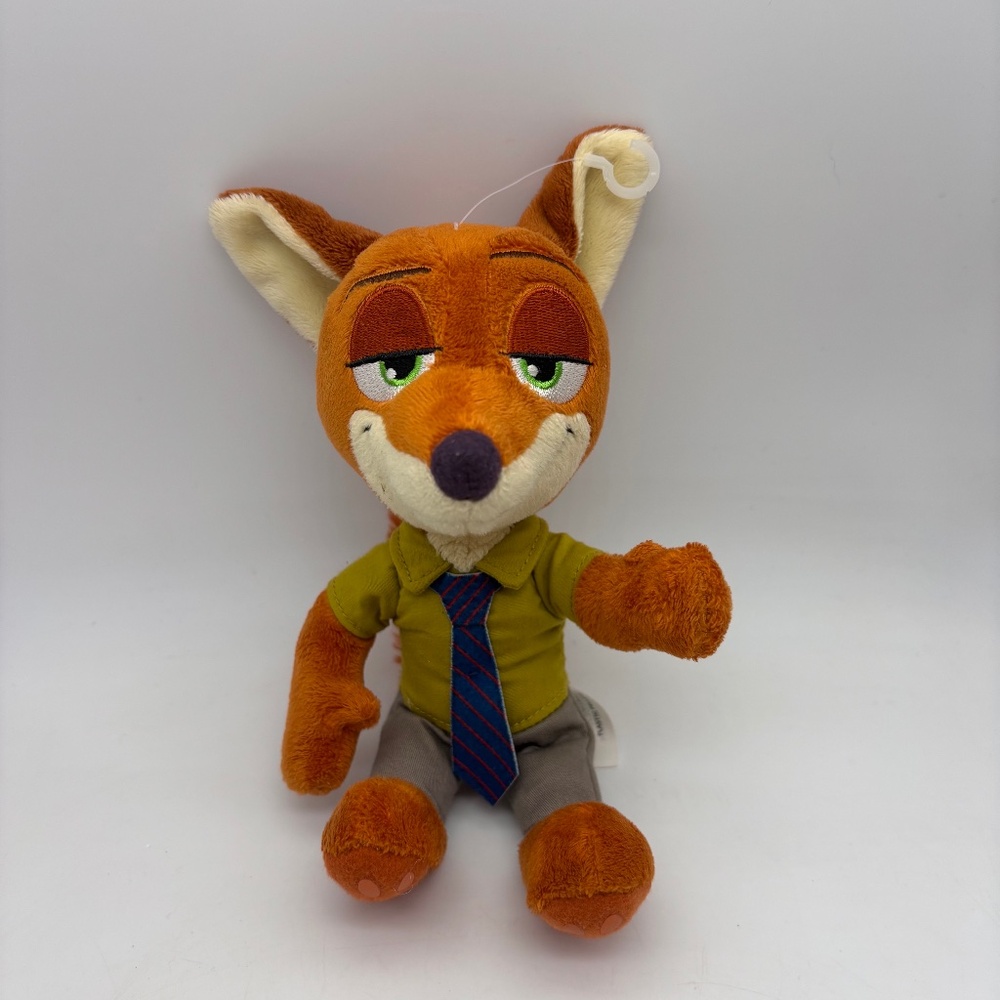 Disney Zootopia Zootropolis Nick Wilde Character 8" Plush Stuffed Animal